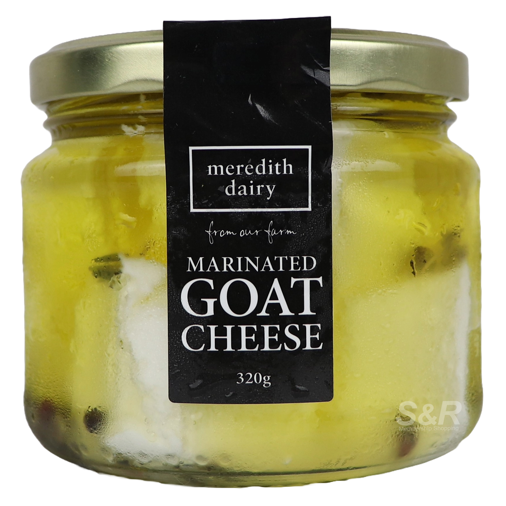 Meredith Dairy Marinated Goat Cheese 320g Meredith Dairy Marinated Goat Cheese 320g